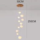 Axyaa LED Pendant Chandeliers for Modern Home Decor and Indoor Lighting