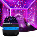 Starry Sky Projector Lamp by Axyaa: Colorful Night Light Magic Ball Rotation