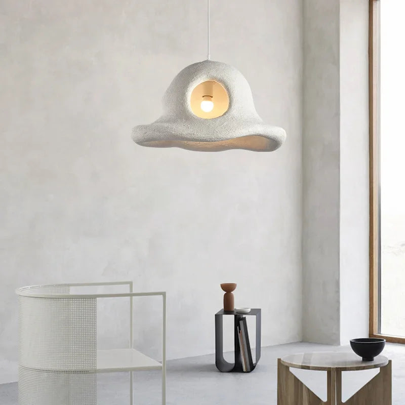 Axyaa Wabi Sabi Island Chandelier for Coffee Shop, Bar, Bedroom - LED Pendant Lighting