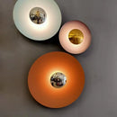 Axyaa UFO Wall Lamp: Modern Circular Designer Lighting for Bedroom and Living Room