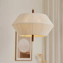 Axyaa Wabi Sabi Hemp Rope Rattan LED Pendant Light Chandelier