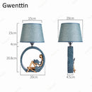 Axyaa Guitar Boy Desk Lamp - Nordic Bedroom Study Light Fixtures