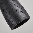 Axyaa Walnut Black Stone Modern Pendant Light for Home, Bedroom, Dining Room