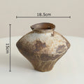 Axyaa Ceramic Vase: Retro Style Table Decor Vase for Classic Floral Arrangements