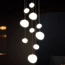 Axyaa Modern Ceiling Chandeliers Hanging Light Fixture Pendant Lamp Living Room Lighting