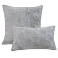 Axyaa Rabbit Fur Christmas Festival Winter Pillowcase Cojines 30x50/45x45cm