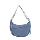 Axyaa Canvas Dumpling Bag: Trendy Single Shoulder & Versatile, for Women's Daily Casual Style