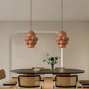 Axyaa French Creamy Wind Chandelier: Elegant LED Pendant Light for Home Decor