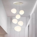 Axyaa Modern Indoor Pendant Chandelier LED Ceiling Light for Dining and Living Room