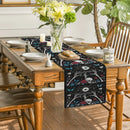 Axyaa Halloween Plants Table Runner: Indoor Outdoor Dining Decor