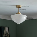 Axyaa Glass LED Pendant Light: Indoor Hanging Lamp Suspension Fixtures