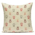 Axyaa Cartoon Pillow Cover: Cute Print Pillow Cover for Home, Bedroom, & Car
