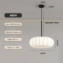 Axyaa Silk E27 LED Pendant Light: Modern Dining & Bedroom Chandelier Droplight