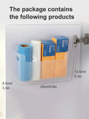 Axyaa Kitchen Wall-Mounted Storage Box - Multifunctional Plastic Organizer