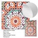 Axyaa Moroccan Arabesque Canvas Poster - Islamic Wall Art Decor for Living Room