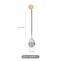 Axyaa Stainless Steel Cartoon Spoon Fork Set for Desserts and Coffee