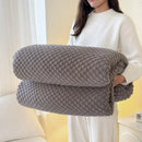 Axyaa Cotton Fleece Jacquard Massage Blanket