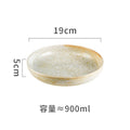 Axyaa Ceramic Tableware Set for Retro Molecular Cuisine Restaurant