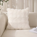 Axyaa Plush Tie-Dyed Fleece Pillowcase - Soft Sofa Cushion Cover