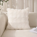 Axyaa Plush Tie-Dyed Fleece Pillowcase - Soft Sofa Cushion Cover