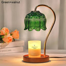 Axyaa Flower Candle Warmer Light: Classic Aromatherapy Diffuser and Lighting Fixtures