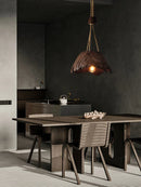 Axyaa Nordic Hemp Rope Chandelier Pendant Light for Bar and Home Decor