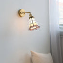 Axyaa Glass Flower Wall Light: Modern Nordic LED Fixture for Kitchen, Stair, Bathroom Lighting