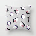 Axyaa Geometric Abstract Polyester Cushion Cover 45x45cm
