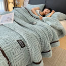 Axyaa Glade Fleece Autumn Winter Blanket - Soft, Warm, and Fluffy