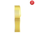 Axyaa Gold Stainless Steel Cutlery Set - Knife Fork Spoon in 5/6/20/30pcs