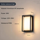 Axyaa Waterproof Wall Lamp Modern LED Aluminum Lighting Fixture
