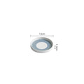 Axyaa Straight Edge Ceramic Plate Set for Molecular Cuisine and Specialty Tableware