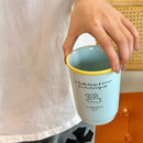 Axyaa Kawaii Ceramic Coffee Cup 400ml Cute Korean Mug Tea Water Juice Espresso Gift