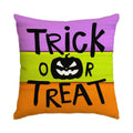 Axyaa Halloween Skull Pumpkin Head Cartoon Pillow Horror Ghosts Trick or Treat