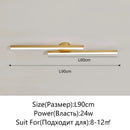 Axyaa LED Strip Ceiling Light for Modern Living Room & Bedroom Décor
