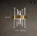 Axyaa Crystal Pendant Light for Dining Table and Bar Counter