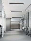 Axyaa LED Strip Ceiling Lamp Three Color Light for Home Office