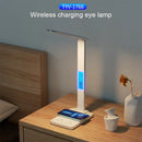 Axyaa LED Desk Lamp with Wireless Charger and USB Port