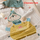 Axyaa Cotton Gauze Bath Towel Shawl & Travel Blanket 80x160cm