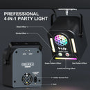 Axyaa LED RGB Running Horse Strobe Lights with Remote Control for Party DJ & Disco