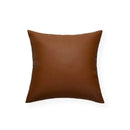 Axyaa Nordic PU Leather Cushion Cover - 18x18inch Decorative Pillowcase