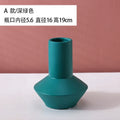 Axyaa Minimalist Ceramic Vase for Flowers and Desk Decoration