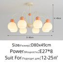 Axyaa Cream Girlish Heart LED Ceiling Pendant Lamp for Bedroom, Living Room, Dining Room
