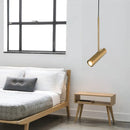 Axyaa LED Pendant Chandelier: Minimalist Spotlight Night Lamp for Bedroom and Living Room