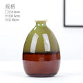 Axyaa Modern Ceramic Flower Vase Decoration for Home Green Plant Ornaments