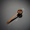 Axyaa Stainless Steel Coffee Food Tea Measuring Spoon Baking Tools 10-15ML Solid Color