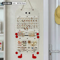 Axyaa Hair Bows & Jewelry Organizer Wall Hanging - Space Saving Accessory Holder
