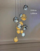 Axyaa LED Pendant Lights Chandeliers for Modern Living & Dining Room Lighting