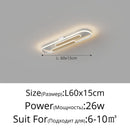 Axyaa LED Ceiling Lights for Bedroom Hallway, Modern Indoor Lighting Fixtures for Living Room