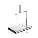 Axyaa Stainless Steel Cheese Slicer with Scale and Divider